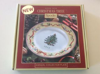 Spode Christmas Tree Annual Collector Plate 2012,