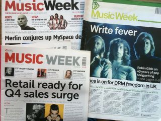 Bee Gees - Robin & Barry Gibb - Music Week Industry Magazines