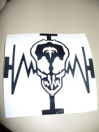 Queensryche Vinyl Decal Operation Mindcrime 5x5 White