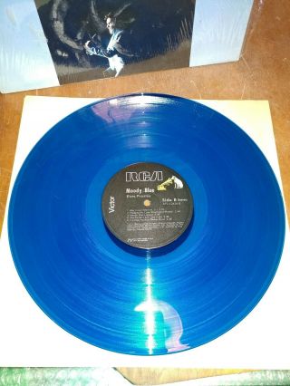 Elvis Presley Moody Blue 1977 Colored Vinyl LP AFL1 - 2428 4