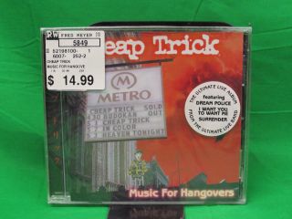Trick Music For Hangovers Cd Hard To Find