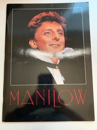 Barry Manilow 1994 Tour Book Concert Program Vtg Pop Lounge W/photos