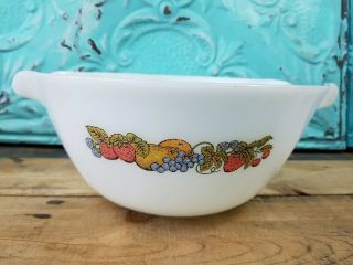 Vintage Anchor Hocking Fire - King 11.  5in Bowl Nature 