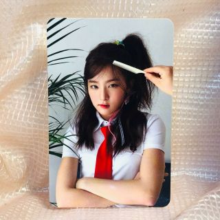 Seulgi Official Photocard The Red Summer Mini Album Red Velvet Flavor Kpop A