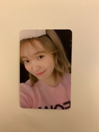 Yeri Official Photocard Red Velvet The Perfect Kpop