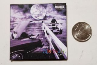Miniature 1/6 Record Album Rap Rapper Hip Hop Action Figure Eminem Slim Shady