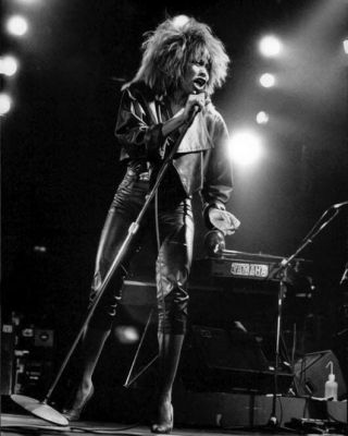 1985 Rock & Pop Singer Tina Turner Glossy 8x10 Photo Private Dancer Tour Poster