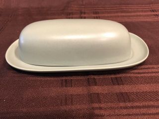 Noritake Colorwave Green 8485 1/4 Pound Covered Butter Dish