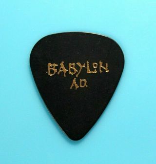 Babylon A.  D.  // Ron Freschi 1992 Tour Guitar Pick // Dangerous Toys Dirty Looks