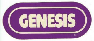Wrif Genesis Bumper Sticker Phil Collins Peter Gabriel