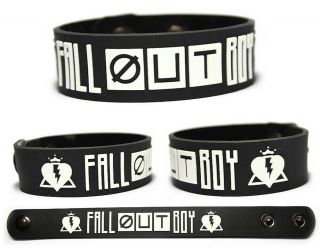 Fall Out Boy Wristband Rubber Bracelet V2