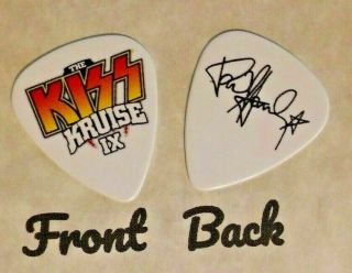 Kiss Kruise 2019 Band Signature Tour Logo Guitar Pick Paul Stanley - (w)