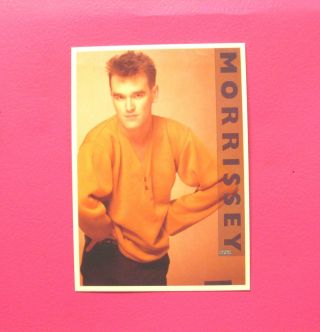 Morrissey - The Smiths Official Sticker Uk Import " Oliver Books "