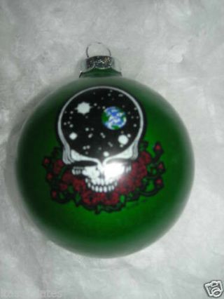 Grateful Dead Space Your Face Limited Edition Ornament 1996 Green
