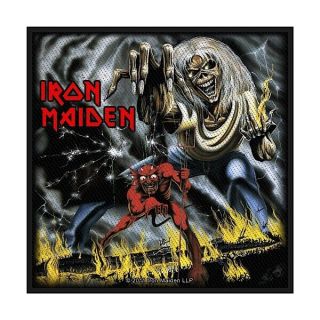 Number Of The Beast (packaged) By Iron Maiden Sew - On Patch Spr2562 Official