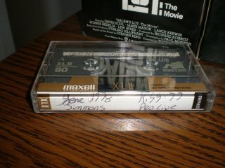 Kiss 1978 Gene Simmons Demos And Interview Lost Alive 2 Cassette Destroyer