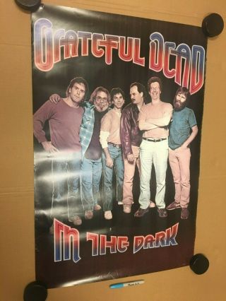 The Grateful Dead - Rare Promotional Poster - In The Dark - 1987 Arista Records