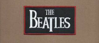 2 1/2 X 4 3/8 Inch The Beatles Iron On Patch
