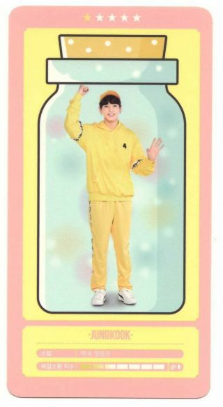 Bts Bt21 4th Muster Happy Ever After Official Cloud Photo Card - Jungkook 1/5