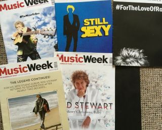 Rod Stewart - Music Week Music Industry Mags
