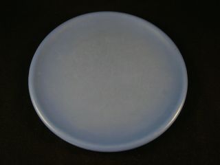 3 Vtg 1930s Catalina Island Art Pottery Dinner Plates Blue 10 ¼” 3