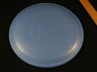 3 Vtg 1930s Catalina Island Art Pottery Dinner Plates Blue 10 ¼” 5