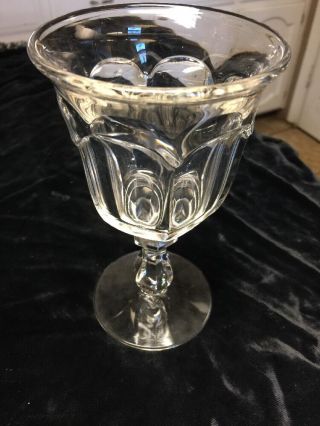 Imperial Old Williamsburg Clear Water Goblets