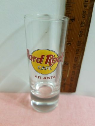 Hard Rock Cafe Collectors Shot Glass - Atlanta