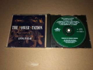 Duran Duran Rare Cd The Power Station Living In Fear Andy Taylor Robert Palmer