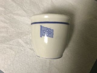 Four Star Fleet Admiral Tepco Vitrified China Egg Cup