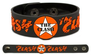 The Clash Wristband Rubber Bracelet