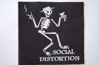 Social Distortion Cloth Patch Punk Rock