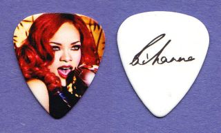Rihanna Signature Photo Guitar Pick 9