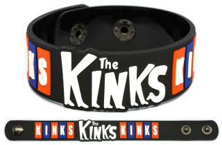 The Kinks Wristband Rubber Bracelet