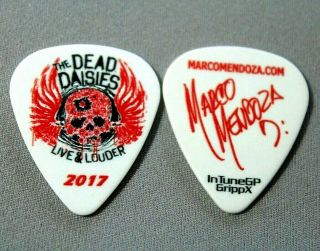 The Dead Daisies // Marco Mendoza 2017 Tour Guitar Pick // Whitesnake Thin Lizzy