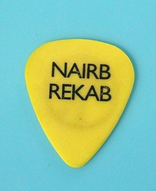 Bad Religion // Greg Hetson Concert Tour Guitar Pick // Nairb Rekab Circle Jerk