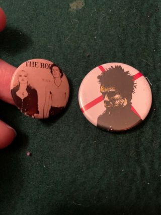 The Sex Pistols Sid Vicious Nancy Vintage Badges Pins Buttons Punk