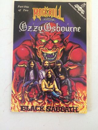 Rock N Roll Comics Ozzy Osbourne/black Sabbath 28 Comic Book Revolutionary