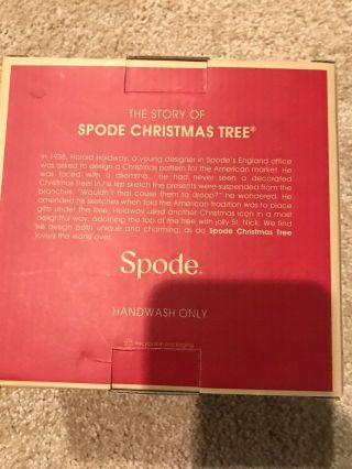Spode “Christmas Tree” Santa & Tree Salt & Pepper Shakers 4
