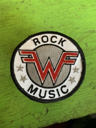 Weezer Band Patch Real Official 2001 Rock Music Rivers Cuomo Rare Vintage