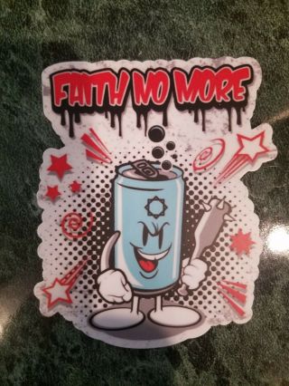 Faith No More Sticker / Decal 3 X 3.  5 In For Laptop Car Mike Patton