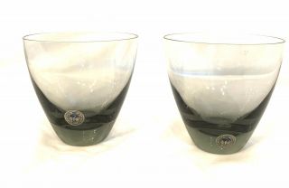 Set Of 2 Vintage Kastrup Holmegaard Smoke Copenhagen 7 Oz.  Drinking Glasses