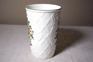 Mikasa English Countryside Festive Spirit Cappuccino Mugs Cup Christmas Set of 3 4