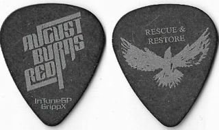 August Burns Red Silver/black Tour Guitar Pick