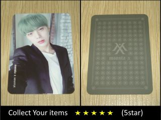 Monsta X 1st Repackage Album Shine Forever Complete Minhyuk Official Photo Card