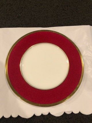 Coalport Athlone Marone Salad Plate Ruby Red - Multiple Available
