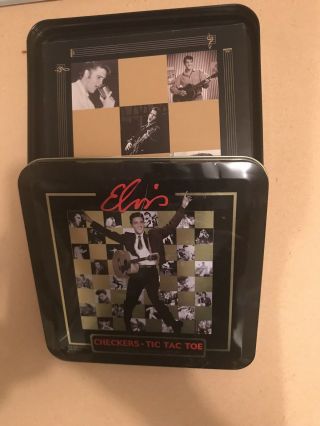 Elvis Presley Checkers & Tic Tac Toe Collector 