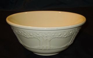 Vintage Fiesta Apple Tree Bowl In White Glaze