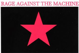 Rage Against The Machine - Star Logo Sticker