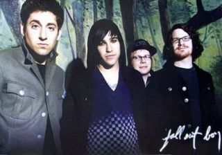 Fall Out Boys Poster Group Shot Rare Hot 2
